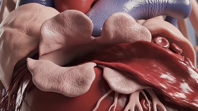 Human stomach anatomy medical illustration.