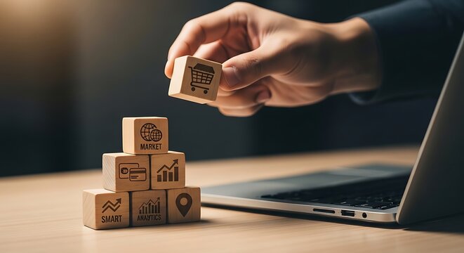 Building a successful e-commerce business strategy with digital tools and analytics.