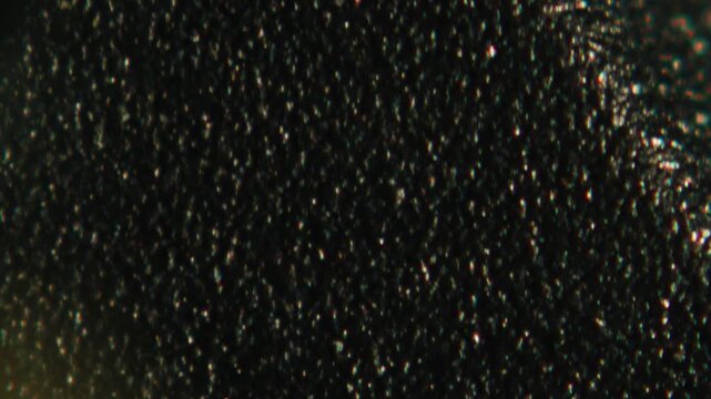 Macro Close-up Shot of Microchip, CPU Processor on Printed Circuit Board, Computer Motherboard with Components Inside of Electronic Device, Part of Supercomputer microscop.