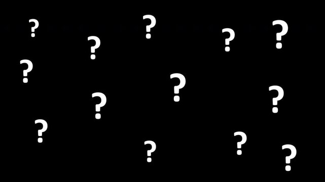 Thinking Doubt Concept Motion Graphic.
Confusion and Thinking Concept.
Curiosity and Uncertainty Concept Animation.