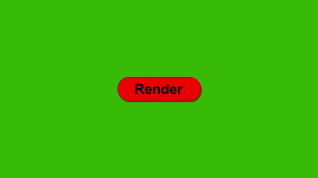 Render Button Click Extreme Close Up Front View Make file to be visible. Rendering is the term used for process that an artist creates what a structure will look like once it has been built.