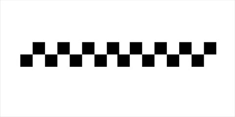 Race flag grunge background, car rally or motocross finish flag with vector checker pattern. Grunge race flag for car racing sport or bike speedway, motorsport © badrut