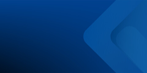Obraz premium Design blue geometric background. Dynamic shapes composition. futuristic poster