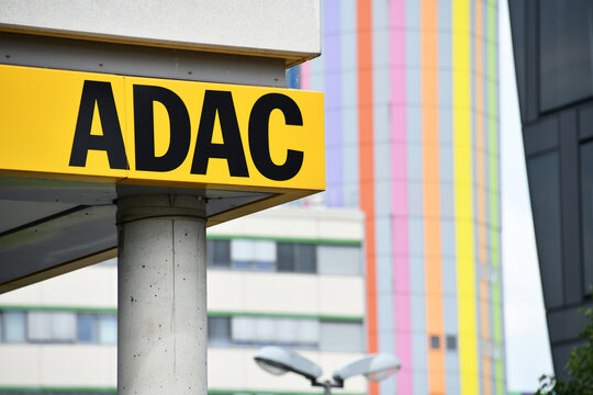 Essen, North Rhine-Westphalia, Germany - May 15, 2024: Allgemeiner Deutscher Automobil-Club e.V. in Essen, Germany - ADAC is an automobile association in Germany