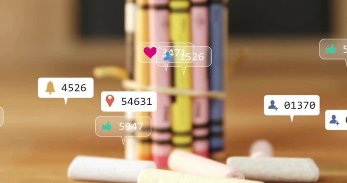 Alerts popping over sticks, cam pulling back showing bundle, bubbles updating around it for design