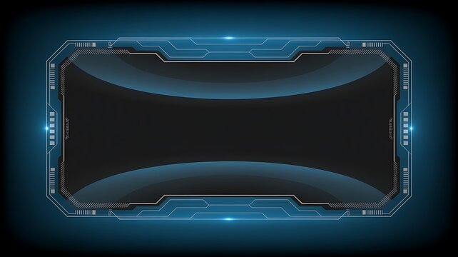 Futuristic interface display