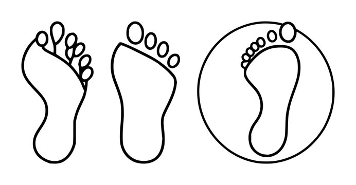 Carbon footprint tracker UI icon set with bold black lines on white background featuring sustainability fintech design, iconography, environmental tracking with carbon measurement and eco metrics