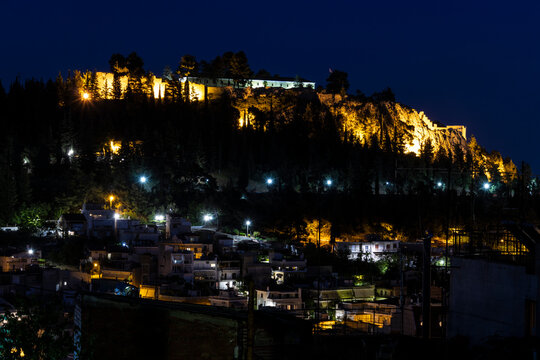 Fthiotida - Lamia's City Castle (View from Tymfristou Street)
