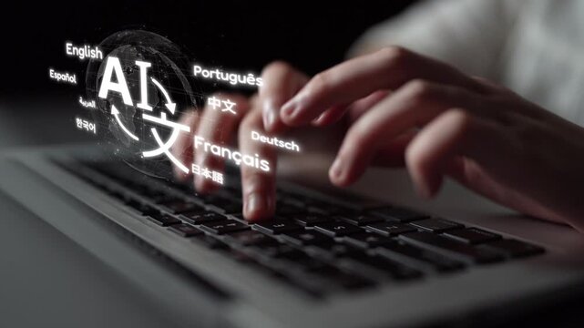 Global communication with multiple languages, digital translation tools, multilingual technology, cross-cultural communication, and virtual language learning environments. Muxer