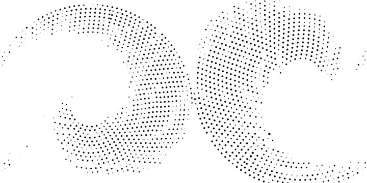 Dot cicle line with white architecture futuristic background minimal concept design art simple