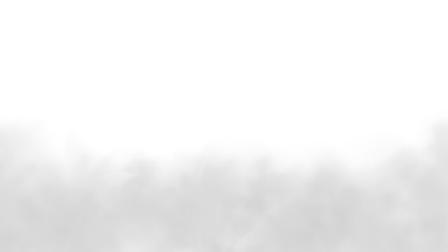 PNG fog texture isolated on transparent background. Steam special effect. Realistic fire smoke or mist	