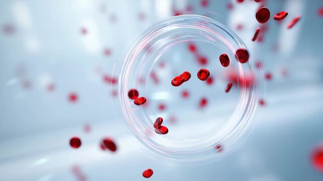 red blood cells in petri dish, hematology lab, blood sample analysis, erythrocytes, medical diagnostics, clinical research, microscopic blood testing, laboratory medicine, in vitro study