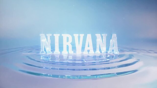 Background of Nirvana. Peace. Meditation.