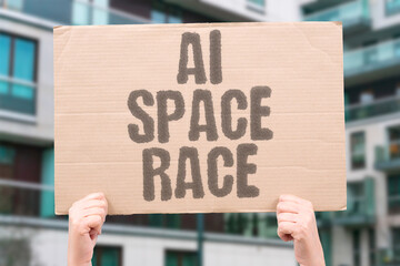 "AI Space Race" Nations and private operators race to deploy the most advanced artificial intelligence systems in orbit. AI. SPACE. TECHNOLOGY. CHIPS. ORBIT. © AndriiKoval