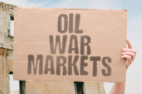 "Oil War Markets" Energy markets convulse when armed conflict erupts near vital oil-producing regions and shipping corridors. MARKETS. OIL. GULF. CRISIS. ECONOMY.