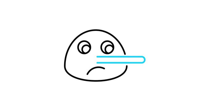 Disappointed Face Mood Animation