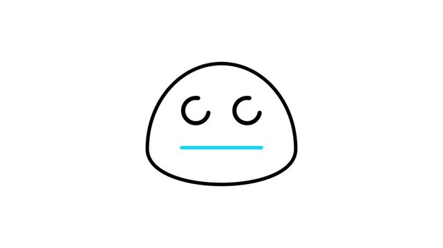 Relaxed Neutral Face Animation