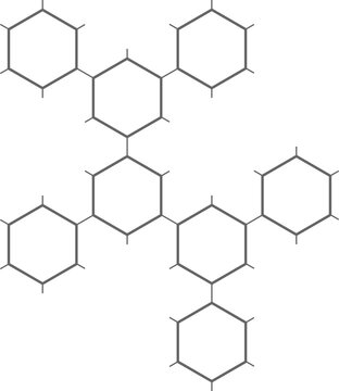 기술-화학-분자-원소-네트워크-유닛-연결-결합-링크-데이터-시스템-모듈-벌집-육각형
