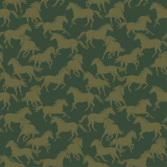 Fototapeta premium horse seamless pattern, background, print, pattern, greeting card, banners, web, wrapping paper, fashion, fabric, textile, wallpaper, cover