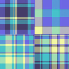 Modern plaid bundle created for branding systems. This pack helps build visual identity across print and digital assets. Clean vectors remain editable.