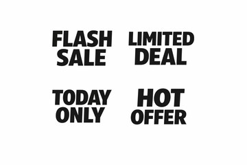 Obraz premium Flash sale promotions: limited deals and hot offers today only