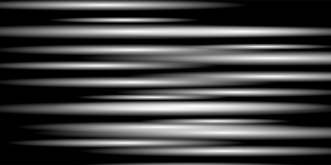 Obraz premium High-contrast abstract pattern of luminous stripes, conveying a sleek and contemporary visual style.