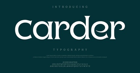 Fototapeta premium Introducing Warzone Typography Font Design