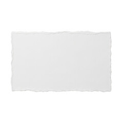 Obraz premium A sleek and modern white rectangular shape with rounded corners isolated on transparent background