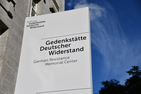 Berlin, Germany - September 30, 2024:  The German Resistance Memorial Center in Berlin, Germany