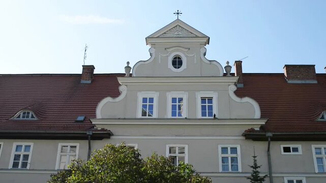 Bishop House near All Saints Church in Poznan