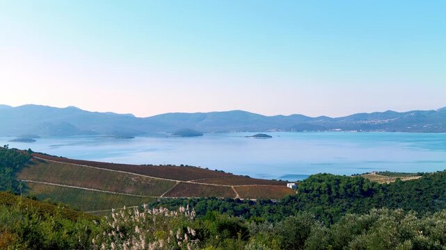 The Bacina Lakes in the Dalmatia region of Croatia, Europe