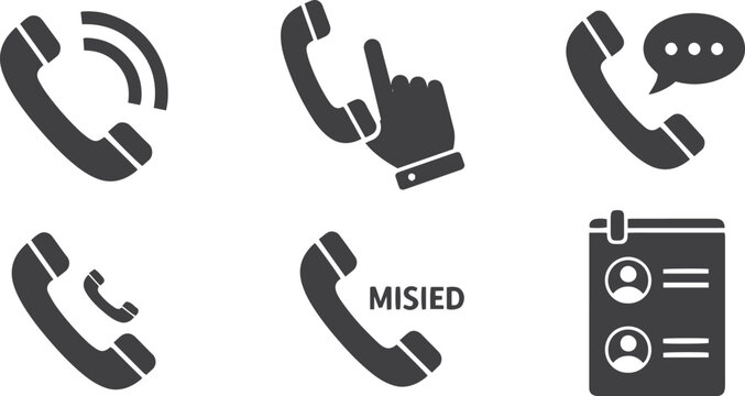Customer Support & Communication Icon Set