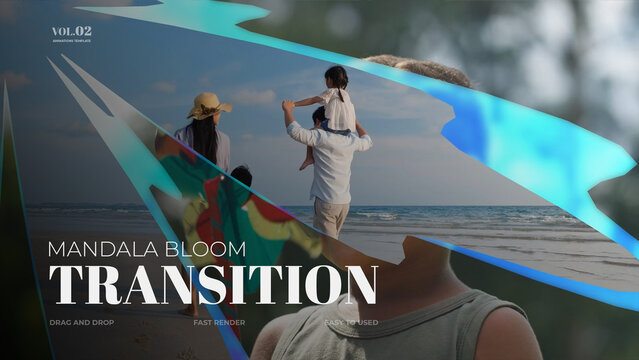 Mandala Bloom Transition / Horizontal / Part 02