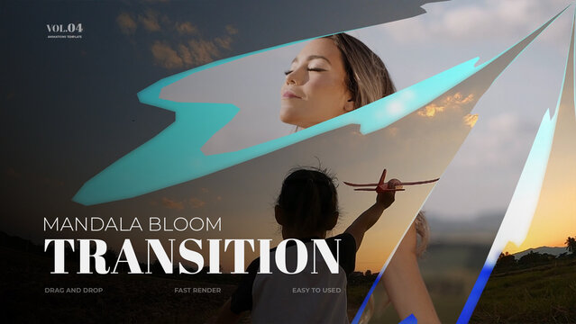 Mandala Bloom Transition / Horizontal / Part 04
