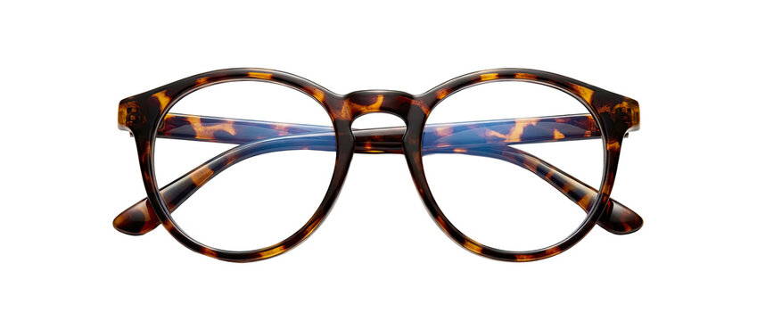 Tortoiseshell glasses with blue light blocking lenses