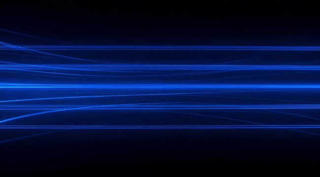 Abstract blue light streaks creating a dynamic and futuristic background.