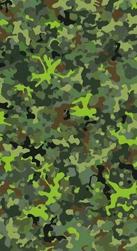 Flecktarn Camouflage Pattern - A Detailed Look at Military Textiles.