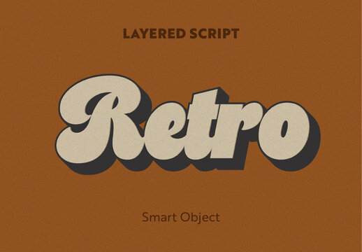 Vintage Classic Text Effect