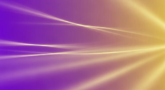 purple yellow light rays abstract background