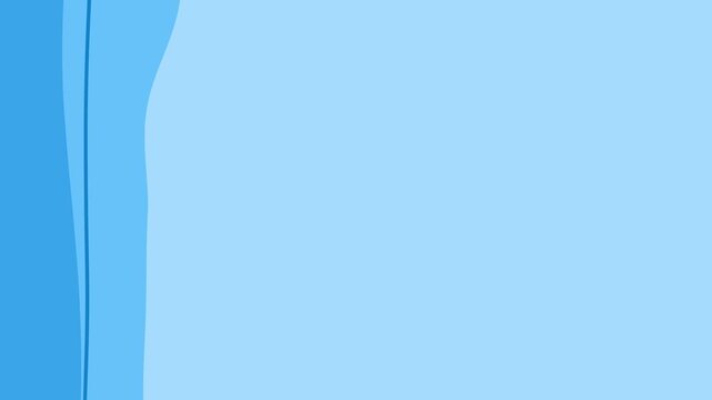 A serene light blue background with a darker blue vertical stripe