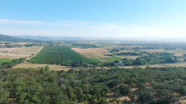 Cannabis Farm near Medford, OR - Drone