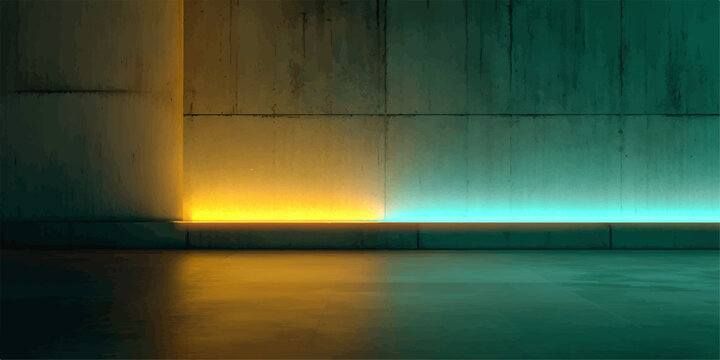 A vintage wood door reflects in the dark pool water, creating a textured interior design concept with light framing the old metal screen