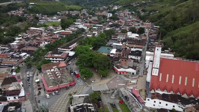 Cisneros, Antioquia - Colombia. February 25, 2026. Municipality located in the northeastern region of the department.