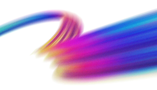Colorful Neon Light Trail Motion Background With Dynamic Abstract Glow Effect