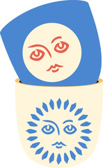 Obraz premium cup illustration element