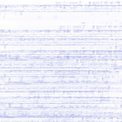 Obraz premium Blue Digital Glitch Background with Saturated Horizontal Distortion and Interference Patterns