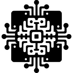 Fototapeta premium Circuitry: Intricate circuitry design symbolizes the core of technological innovation and modern advancements, embodying the essence of computation, and data transfer.