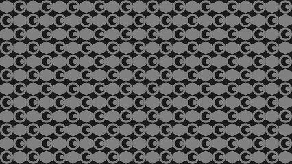 Fototapeta premium Abstract Crescent Moon Seamless Pattern Background vector illustration