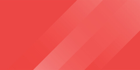 Fototapeta premium Abstract background with vibrant red and coral diagonal overlapping layers.