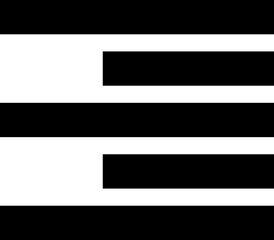 Fototapeta premium Abstract Black and White Geometric Pattern with Stripes.